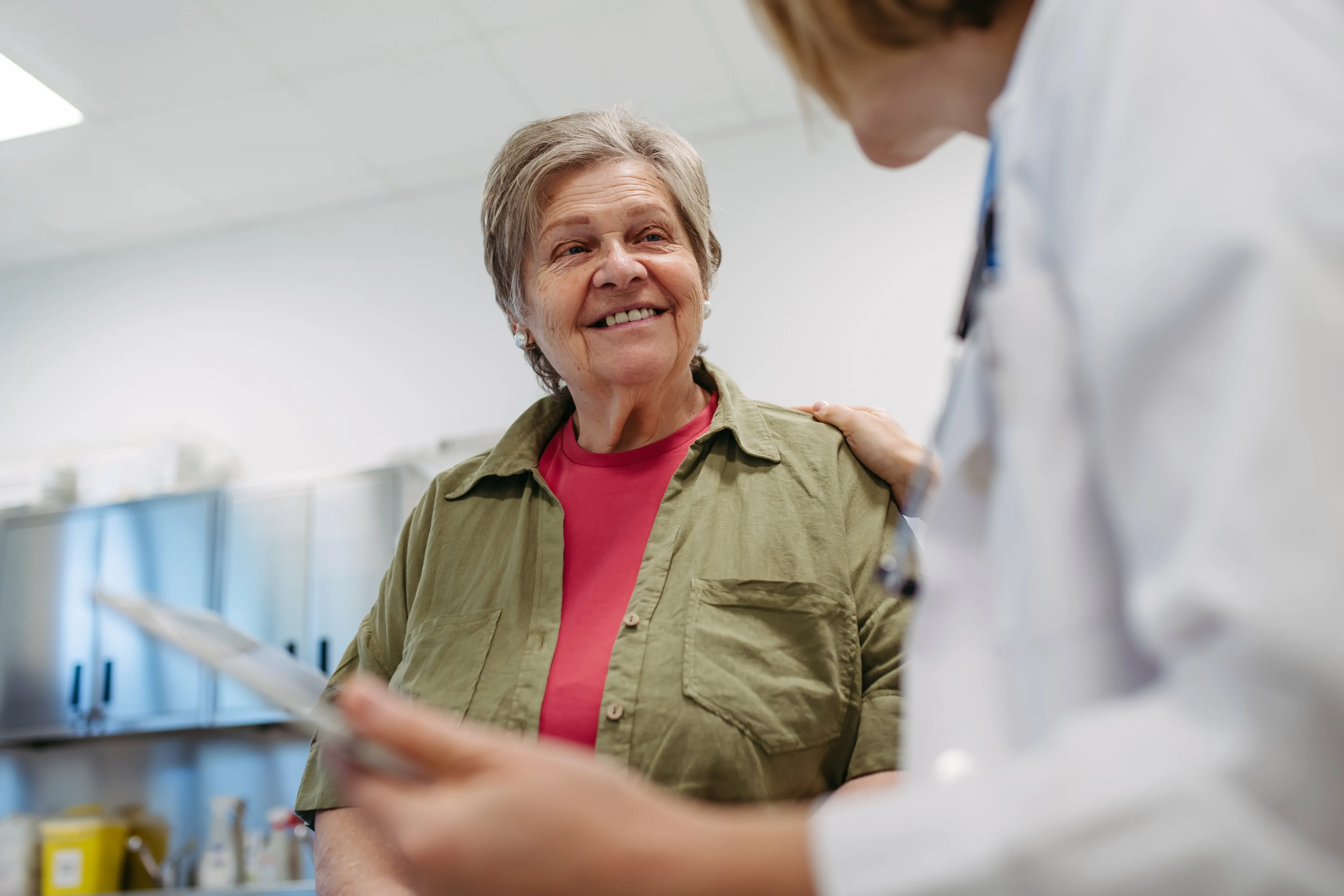 A Friends in Need dental hygienist caring for a patient